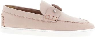 Christian Louboutin Schoenen, Dames, Roze, 37 1/2 EU, Loafers