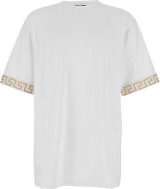 Versace White Crew Neck T-Shirt