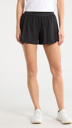 Marika Stassi High Waist Active Shorts in Black at Nordstrom Rack, Size X-Small