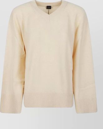 Pinko cashmere wool crewneck sweatshirt