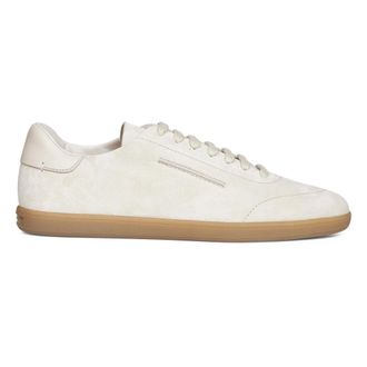 Ermenegildo Zegna Sneakers, male, Beige, Size: 9 1/2 US 232 Suede Sneakers