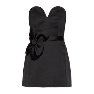 Marc Jacobs Party Dresses, female, Black, Size: 2XS Short Dress with Side Slit