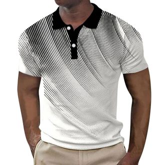 Generic Polo Shirts for Men Adult Short Sleeve,Basic Cotton Golf Shirt Mens Running T Sleeved White Sports Tops UK |