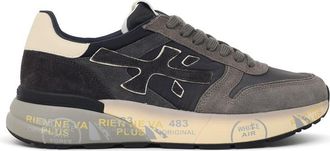 Premiata Mick 8433 Grey Suede Blend Sneakers