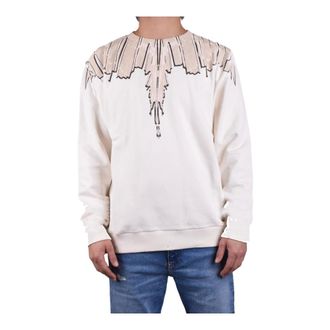 Marcelo Burlon Sweatshirts, male, White, Size: M Sweatshirt