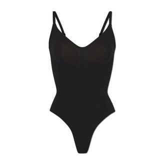 SKIMS Bodystocking Esculpido Sin Costuras - Underwear - Mujer - Negro - 2XL