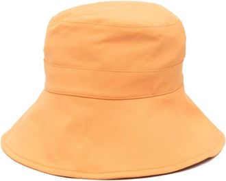 Jacquemus Bando Bucket Hat - Dames - Hoeden - Oranje - 58 CM - Katoen - Accessoires