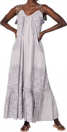 Cleobella Cindy Ankle Dress In White Multi