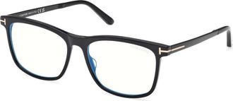 Tom Ford Fashion Brillen - Heren - Brillen - Zwart - 56 MM - Accessoires