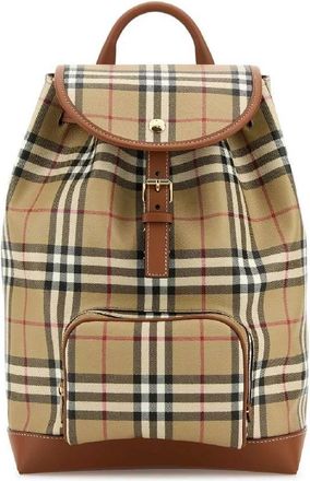 Burberry Vintage Check Pattern Backpack
