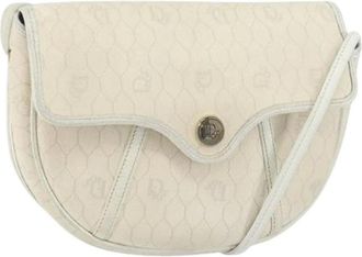 Dior Pre-owned Cross Body Bags, female, White, Size: ONE SIZE Pre-owned Vintage Crossbody Shoulder Bag