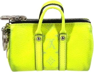 Louis Vuitton Pre-owned Accessories, female, Yellow, Size: ONE SIZE Pre-owned Handbag Charm