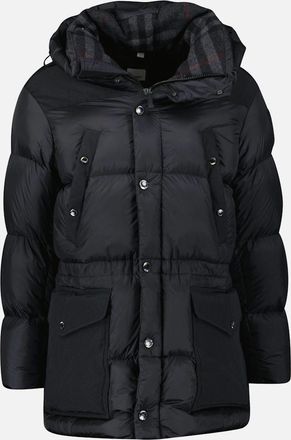 Burberry Mens Burberry Lindford Puffer Coat in Black - Size: Regular/36