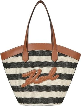 Karl Lagerfeld Dames, Tassen, Veelkleurig, Maat: ONE Size Katoen