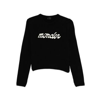 Moncler Logo-embroidered Wool Jumper