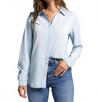 Thread & Supply Grace Button Up Shirt In Jolie Wash