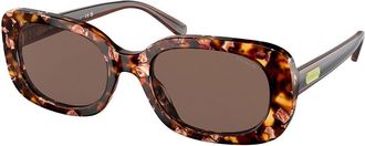 Coach HC8358U CD471 571173 Womens Sunglasses Tortoiseshell Size 54