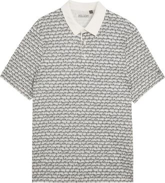 Lyle & Scott Tops, Heren, Wit, 2Xl, SS Polo Shirts Golf Divot Polo Shirt