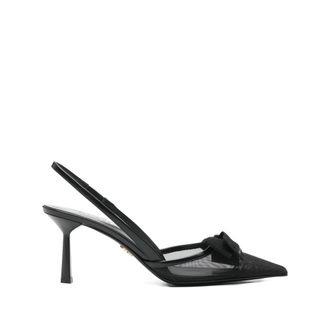 Prada Bow Pointed-toe Pumps