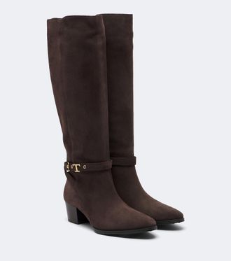 Tod's Botas altas T Timeless de ante