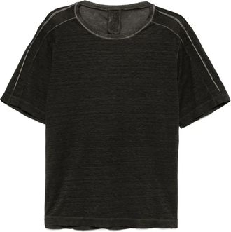 Transit Par-Such T-shirt con effetto délavé - Grigio