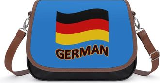 Generic German Germany Flag Fashion Womens Crossbody Bags Novelty Handbag Shoulder Bag Purse