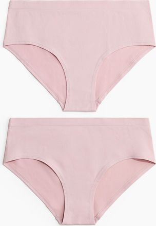 H&M 2er-Pack Hipster Seamless - Pink