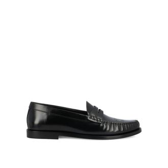 Celine Celine, Schoenen, Heren, Zwart, 42 EU, Leer, Vivienne Bullskin Loafers