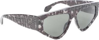 Alaia 97 Mask Zonnebrillen - Dames - Zonnebrillen - Bruin - ONE Size - Accessoires
