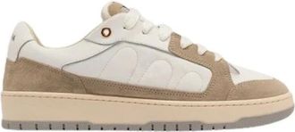 Santha Santha, Schoenen, Heren, Beige, 44 EU, Su&egrave;de, Beige Su&egrave;de Sneakers