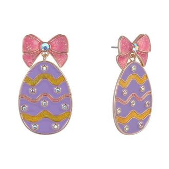 Hallmark Easter Egg Drop Earrings in Purple at Nordstrom