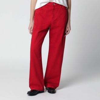 R&oacute;he Red cotton trousers