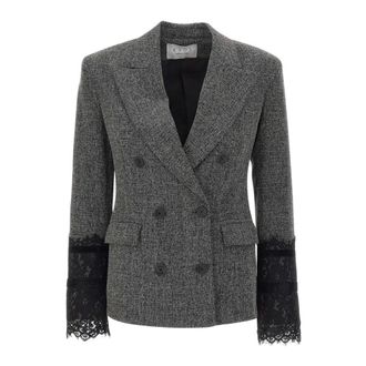Kaos Blazer cruzado - Jackets - Mujer - Gris - XL
