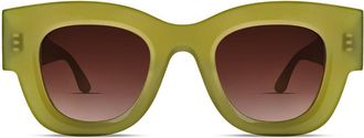 Thierry Lasry Confessy 2805 Womens Sunglasses Green Size 47