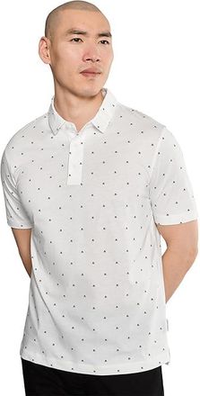 A|X Armani Exchange All Over Logo Polo Mens Clothing Ax Cross Logo Off-White 1 : 2XL, Cotton