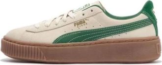 Puma (WMNS) PUMA Suede Platform Core Beige Green 363559-13