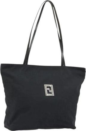 Fendi Pre-owned Vintage Tote Bag - Dames - Vintage Shopper - Zwart - ONE Size - Vintage