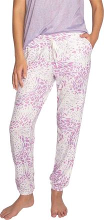 PJ Salvage Dames Leopards Joggingbroek (Off White)