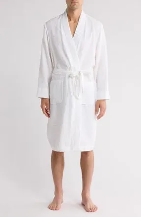 Nordstrom Rack Essential Waffle Robe in White at Nordstrom Rack, Size Medium/large