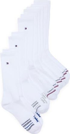 Tommy Hilfiger 5-Pack Cushion Terry Crew Socks in White at Nordstrom Rack