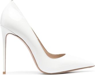 Le Silla Eva pointed-toe pumps - women - Calf Leather/Calf Leather/Calf Leather/Rubber - 39.5 - White