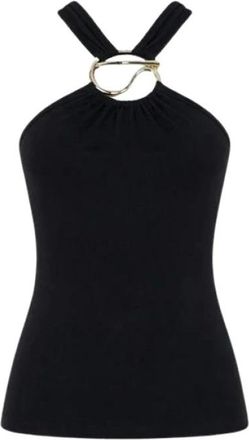 Coperni Tops, Dames, Zwart, L, Top