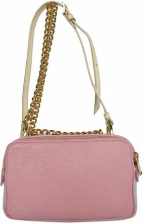 Miu Miu Pre-owned Cross Body Bags, female, Multicolor, Size: ONE SIZE Pre-owned Leather Shoulder Bag