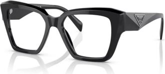 Prada 09zv Vista Oversized Square Frame Eyeglasses
