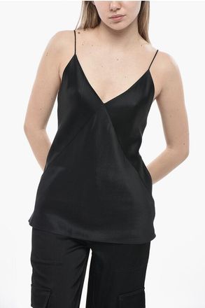 Max Mara Silk Satin Slip Top METELLO size 40