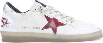 Golden Goose White Logo Sneakers