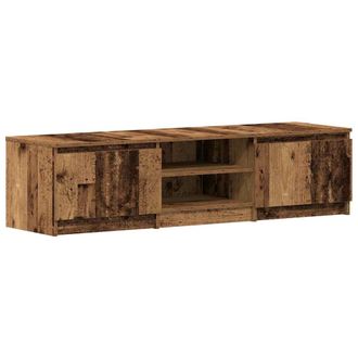 vidaXL Mueble Para Tv De Madera Antigua, 140x40x36 Cm, Madera De Ingenier&iacute;a Vidaxl