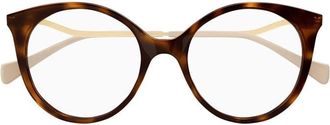 Gucci GG1009O001 Tortoiseshell Acetate Eyeglasses - Brown