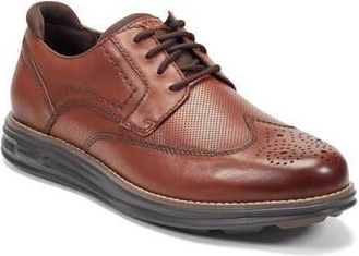 Rockport Coltin Derby in Dark Natural Leather at Nordstrom Rack, Size 10.5