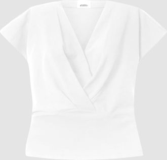 Isabel Marant Tee Shirt Nadrine White, Vestiaire
